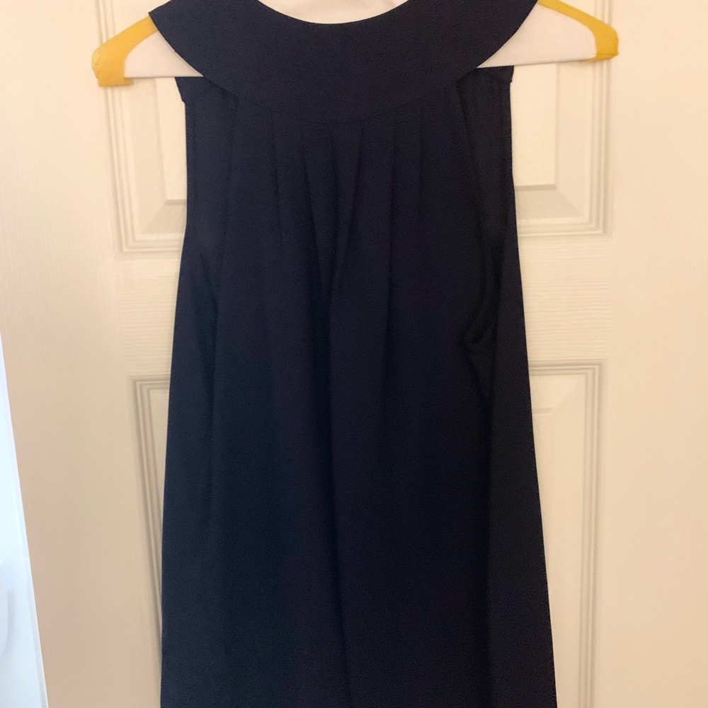 Women’s JCREW navy tunic top size 0 EUC